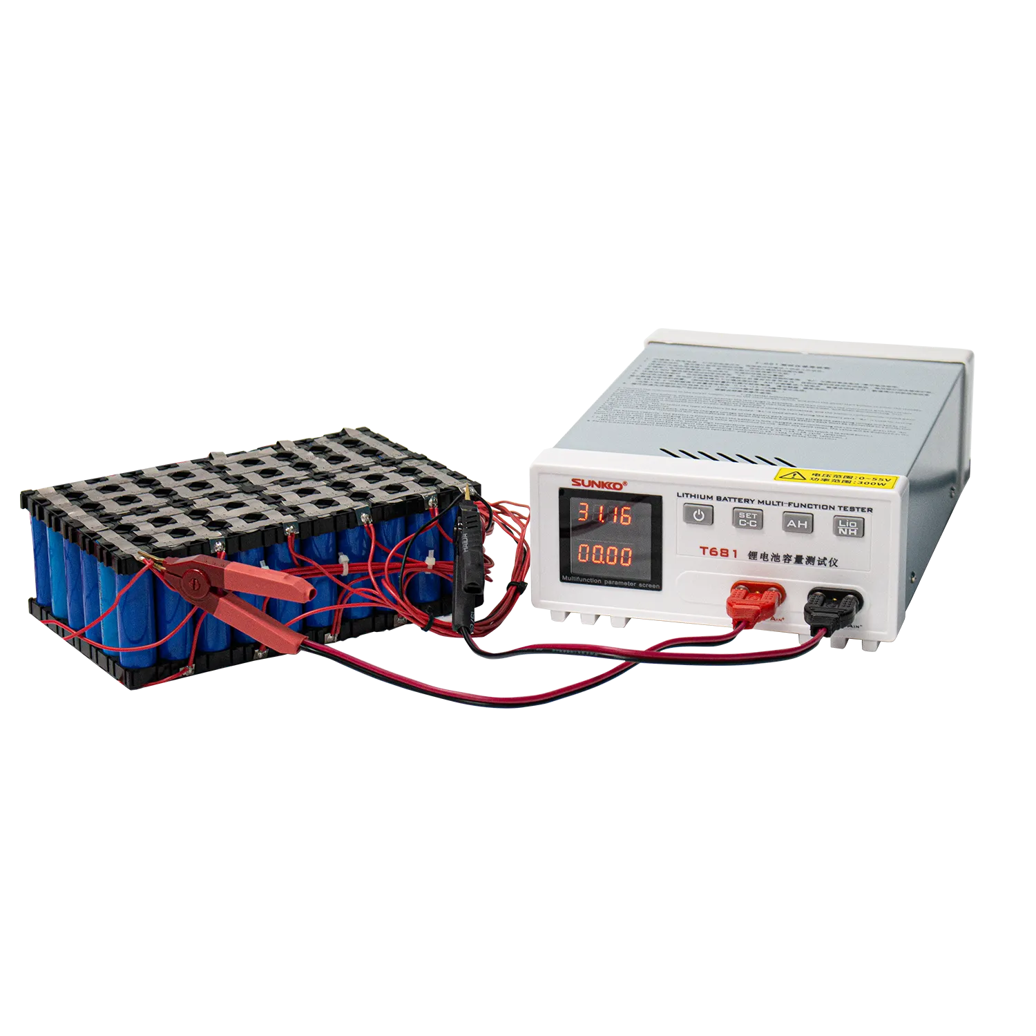 SUNKKO BATTERY CAPACITY TESTER T-681 84V - Image 2